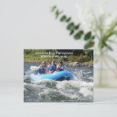 Pennsylvania Delaware River Kittatinny Mountain Briefkaart (Staand voorkant)