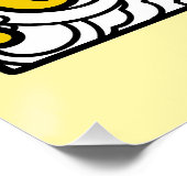 Pennsylvania Doodle Flowers Perfect Poster (Hoek)