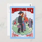Pennsylvania Dutch Briefkaart (Voorkant / Achterkant)