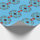 Pennsylvania Dutch Cadeaupapier (Hoek)