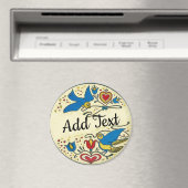 Pennsylvania Dutch Hex Sign. Magneet (Insitu (Vaatwasser))