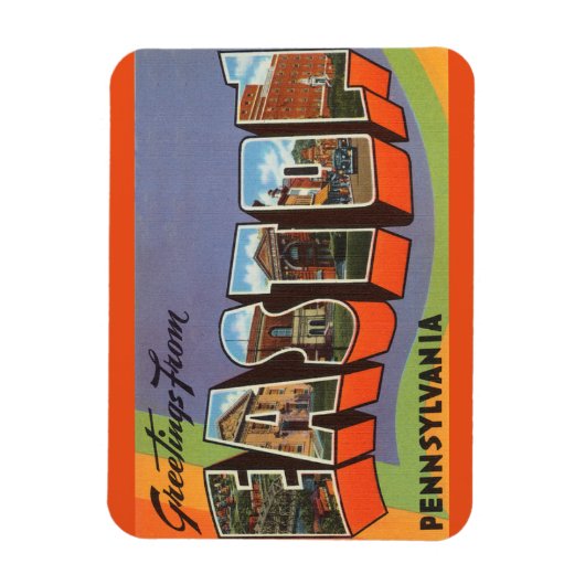 Pennsylvania, Easton Magnet Magneet (Verticaal)