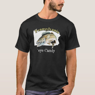 Pennsylvania 'Eye Snoep Walleye Vist T-Shirt