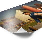 Pennsylvania Farmer door Newell Convers Wyeth Foto Afdruk (Hoek)