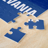 PENNSYLVANIA FLAG LEGPUZZEL (Zijkant)