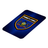 Pennsylvania Flag Magneet (Linkerzijde)
