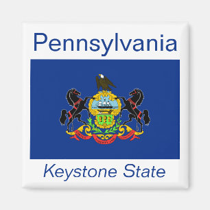Pennsylvania Flag Magnet Magneet