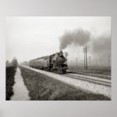 Pennsylvania Flyer, 1906. foto Poster (Voorkant)