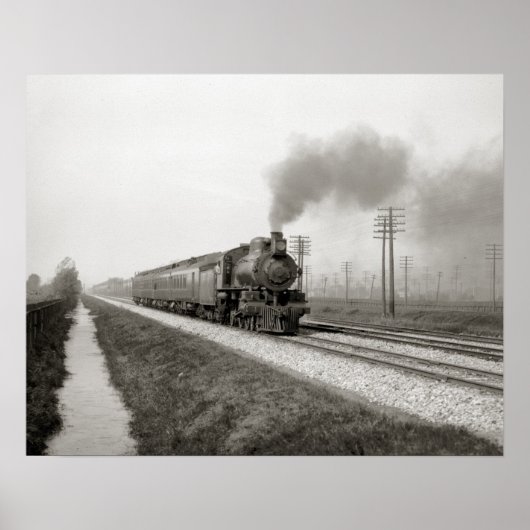 Pennsylvania Flyer, 1906. foto Poster (Voorkant)