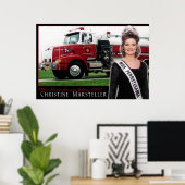 Pennsylvania Galaxy 2002 - Firetruck-2 Poster (Thuiskantoor)