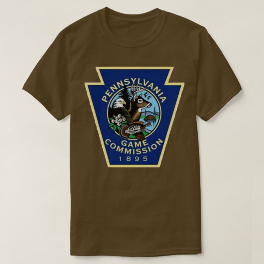 Pennsylvania Game Commission T-shirt (Design voorkant)