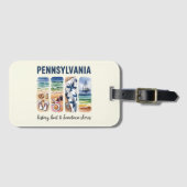 Pennsylvania – Geschiedenis, Warmte & Hometown Sho Bagagelabel (Voorkant (horizontaal))