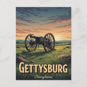 Pennsylvania Gettysburg Reizen Briefkaart
