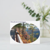 Pennsylvania Grand Canyon Briefkaart (Staand voorkant)