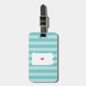 Pennsylvania Heart | thuisstaat Bagagelabel (Voorkant verticaal)