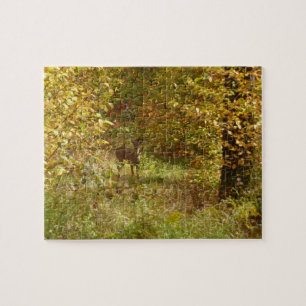 Pennsylvania Herten in Herfst Natuur Legpuzzel