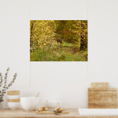 Pennsylvania Herten in Herfst Natuur Poster (Keuken)