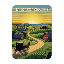 Pennsylvania Lancaster County Reizen Magneet