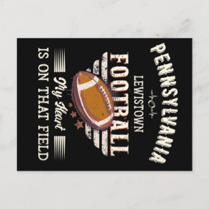 Pennsylvania Lewistown American Football Briefkaart