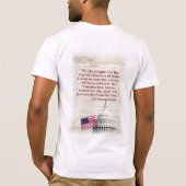 Pennsylvania Liberty Bell Tea Party T-Shirt (Achterkant)