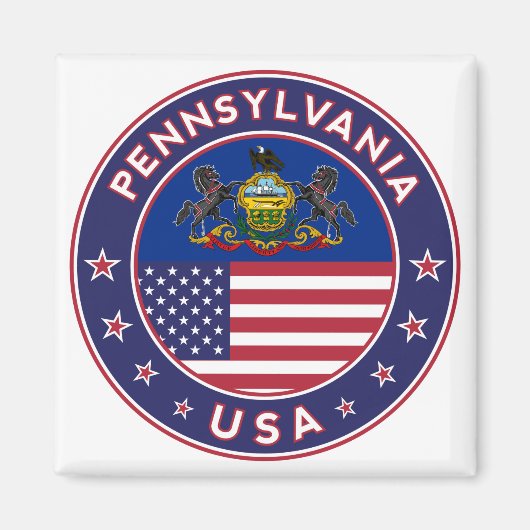 Pennsylvania Magneet (Voorkant)