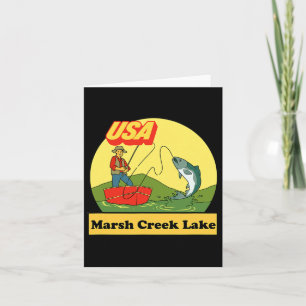 Pennsylvania Marsh Creek Lake - Verenigde Staten R Kaart