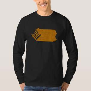 Pennsylvania Masons Grootloge Vrijmetselaar Vader' T-shirt