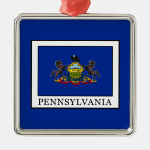 Pennsylvania Metalen Ornament