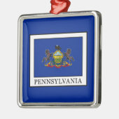 Pennsylvania Metalen Ornament (Links)