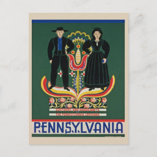  Pennsylvania Nederlandse Amish Duitse Reizen Briefkaart