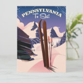 Pennsylvania om te skiën (Staand voorkant)