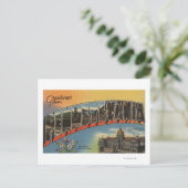 Pennsylvania (Overheidskapitaal/Bloem) Briefkaart (Staand voorkant)