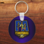 Pennsylvania (PA) Sleutelhanger (Voorkant)