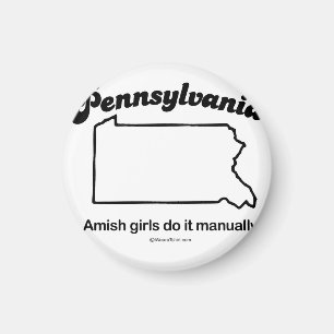 PENNSYLVANIA - "PENNSYLVANIA STATE MOTTO" T-shirts Magneet