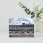 Pennsylvania Pococo Raceway Briefkaart (Staand voorkant)