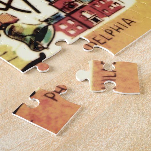  Pennsylvania Postcard Map Puzzle (Côté)