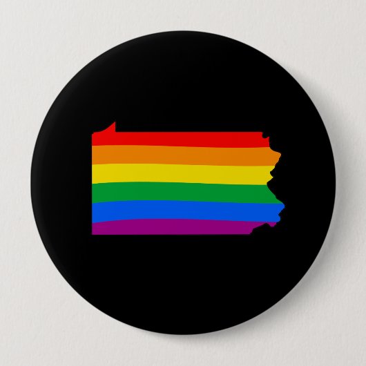 PENNSYLVANIA PRIDE -.png Ronde Button 4,0 Cm (Voorkant)