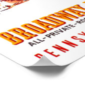 Pennsylvania Railroad Broadway Limited Streamliner Poster (Hoek)