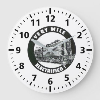 Pennsylvania Railroad elke mijl geëlektrificeerd Grote Klok