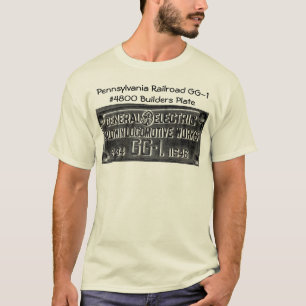 Pennsylvania Railroad GG-1 #4800 Builders Bord T-shirt