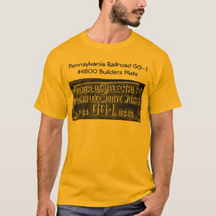 Pennsylvania Railroad GG-1 #4800 Builders Bord T-shirt