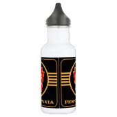 Pennsylvania Railroad Logo, Black & Gold Waterfles (Links)