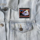 Pennsylvania Railroad Metroliner 1967 Button (In situ)