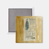 Pennsylvania Railroad Nelly BLY aimant Express (Recto/Verso)