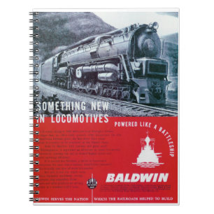 Pennsylvania Railroad S-2 Steam Turbine-notebook Notitieboek