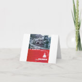 Pennsylvania Railroad Stoomturbine Note Kaart (Achterkant)