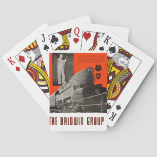 Pennsylvania Railroad T1 Locomotief 6111 Pokerkaarten