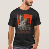 Pennsylvania Railroad T1 Locomotief 6111 T-shirt (Voorkant)
