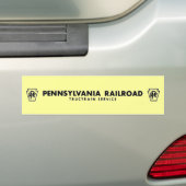 Pennsylvania Railroad TrucTrain Service Bumpersticker (Op auto)