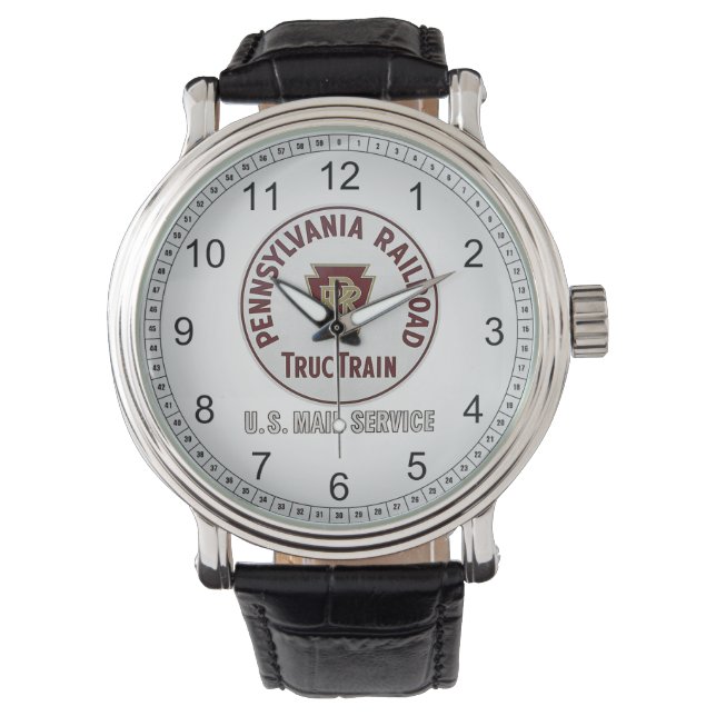 Pennsylvania Railroad TrucTrain Service Horloge (Voorkant)